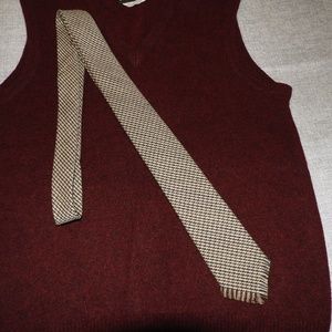 Vintage knit tie
